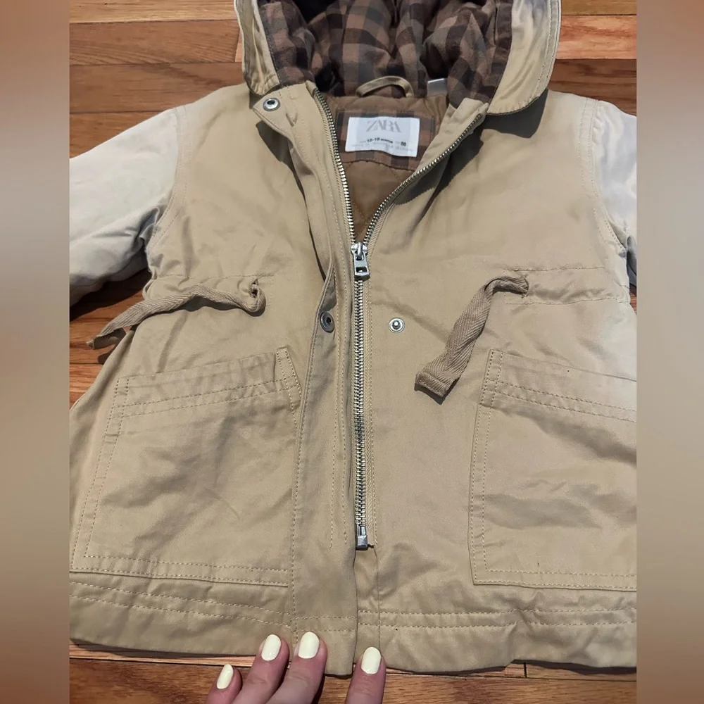 Zara beige coat